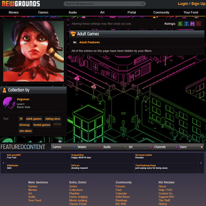 NewGrounds Adult Games, Free Sex Games