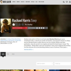 Rachael Harris, Nude Celebrities List