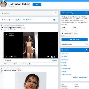 Indian Babes, Reddit NSFW List