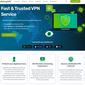 ZoogVPN, Best VPN Sites