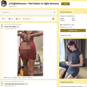 Tight Dresses, Reddit NSFW List