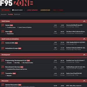 F95zone, Porn Forums