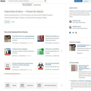 CHYOA, Sex Stories Sites