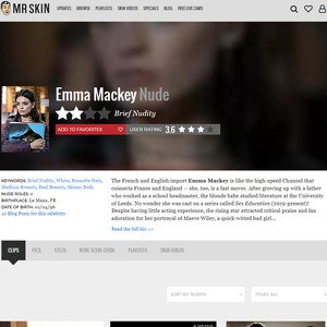 Emma Mackey, Nude Celebrities List