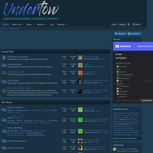 Undertow Club, Porn Forums