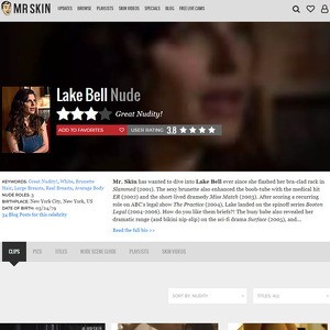 Lake Bell, Nude Celebrities List