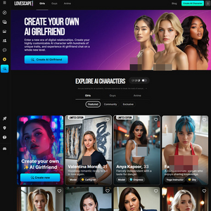 Lovescape, AI Porn Sites