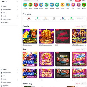 YOJU Casino, Betting Sites