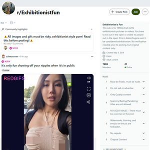 Reddit Exhibitionist Fun, Voyeur Porn Sites