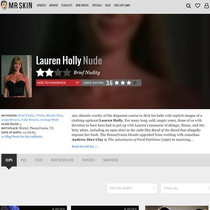Lauren Holly, Nude Celebrities List