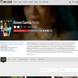 Aimee Garcia, Nude Celebrities List