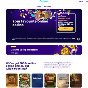 Casumo, Betting Sites