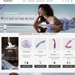 SVAKOM, Online Sex Toys Shops