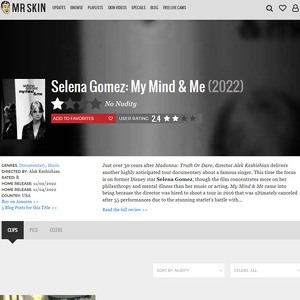Selena Gomez, Nude Celebrities List