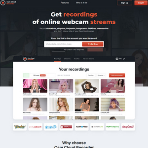 CamCloudRecorder, Free Cam Girl Video Sites