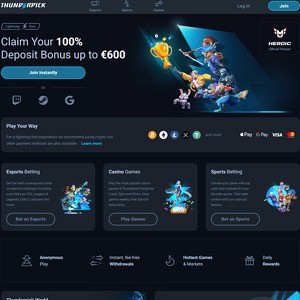 ThunderPick, Betting Sites