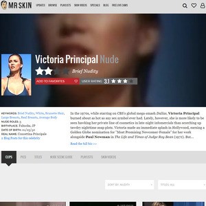 Victoria Principal, Nude Celebrities List
