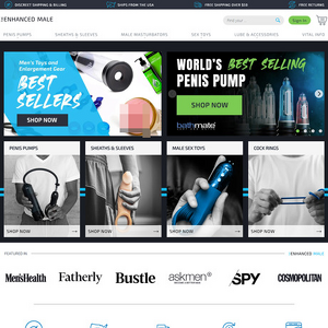 The Enhanced Male, Online Sex Toys Shops