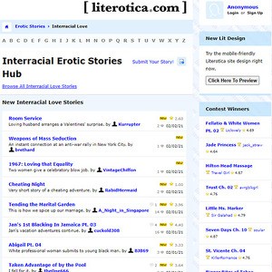 Literotica Interracial Sex Stories, Interracial Porn Sites
