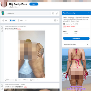Reddit Big Booty Porn, Reddit NSFW List