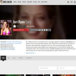 Jeri Ryan, Nude Celebrities List