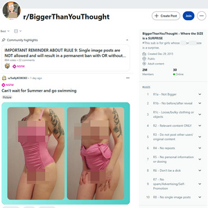 Reddit Bigger Than You Thought, Big Tits Porn Sites