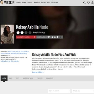 Kelsey Asbille, Nude Celebrities List