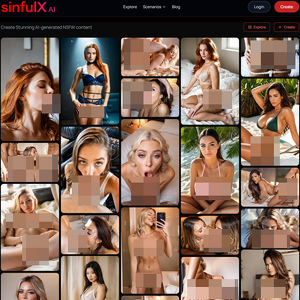 SinfulX AI, AI Porn Generator Sites
