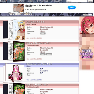 Hitomi.la, Hentai Manga Sites